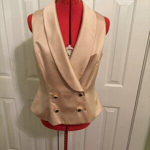 J. R  Nites Formal Occasion Double Breasted Vest  Size 12